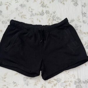 PINK Victoria's Secret Black Athletic Shorts